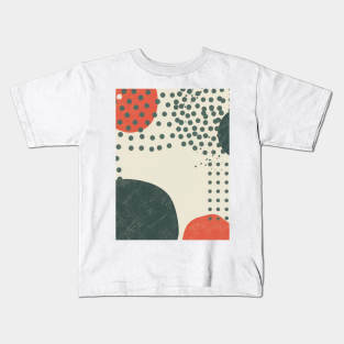 geometric background Kids T-Shirt